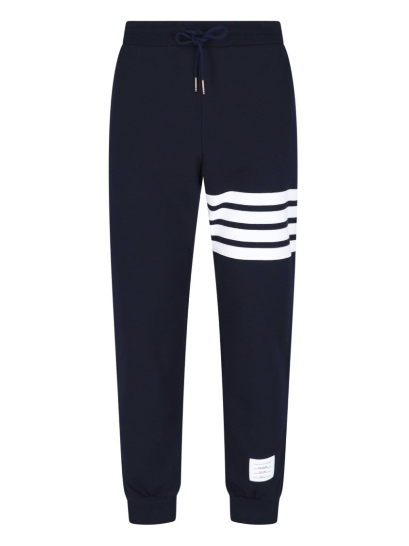 "4-Bar" Track Pants – Blue