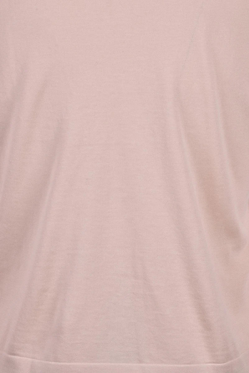 Crew Neck Sweater - Old Rose