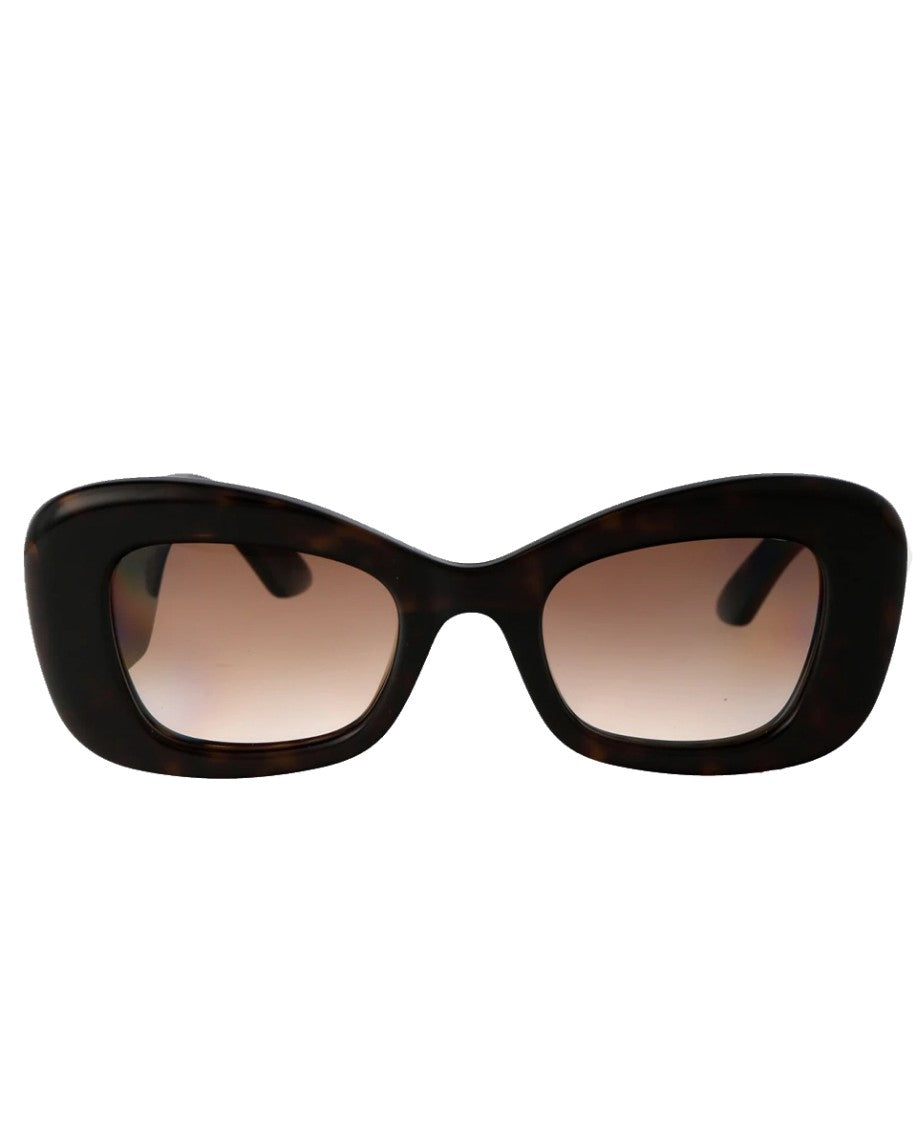 Oversized Cat-Eye Sunglasses