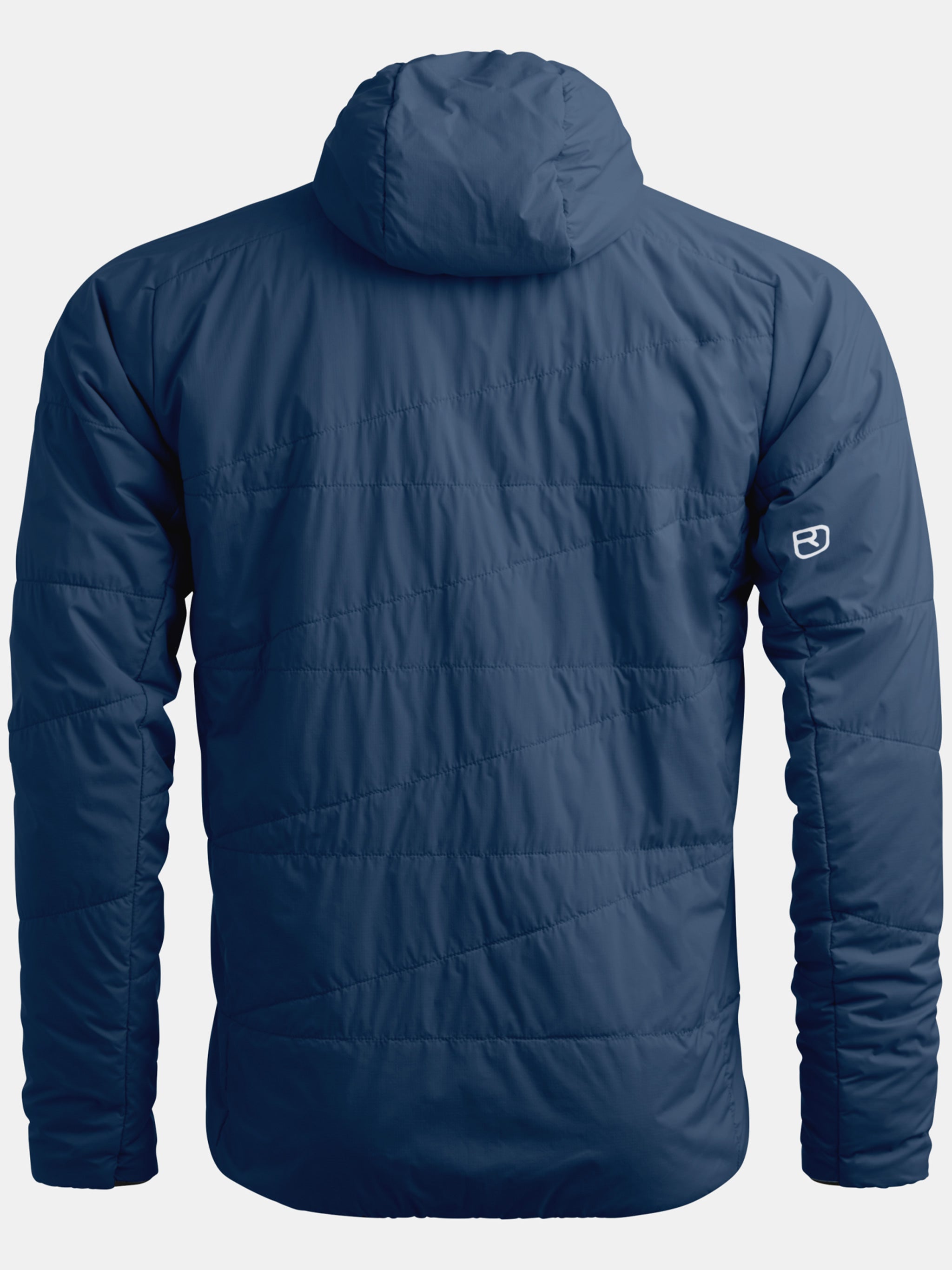 Blue Swisswool Piz Duan Quilted Padded Jacket