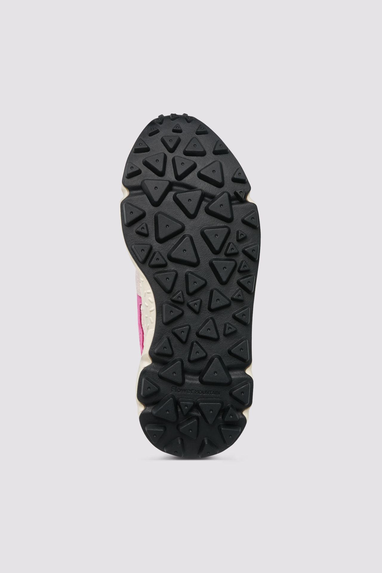 Dynamic Pink and Cream Suede Sneakers