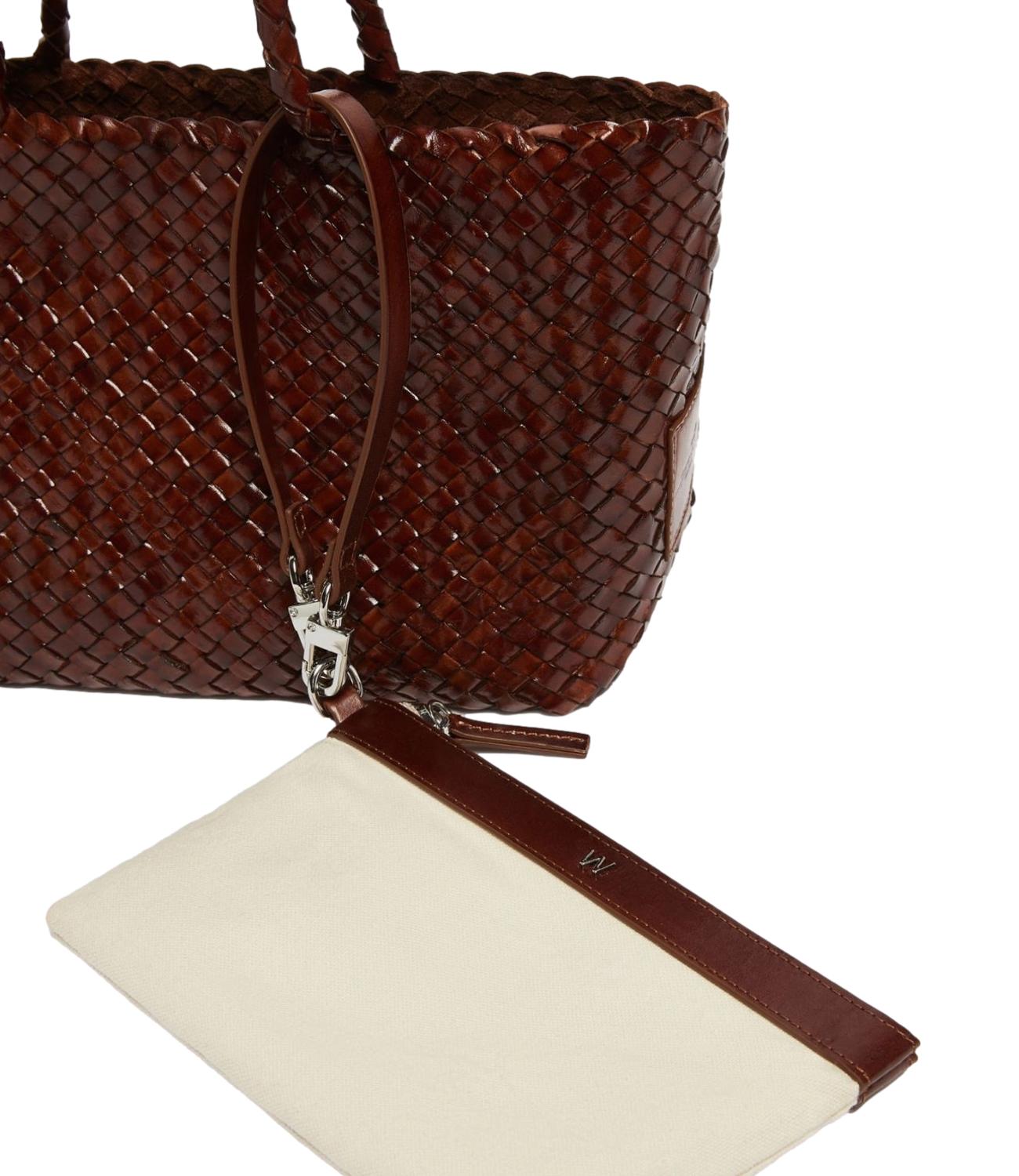 Cuoio Brown Wkaorli Leather Handbag
