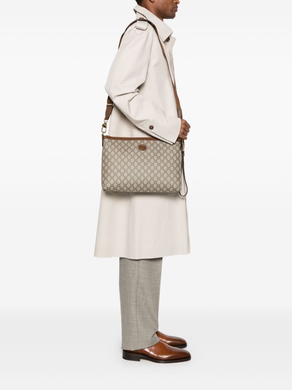 Gg Supreme' Large Crossbody Bag