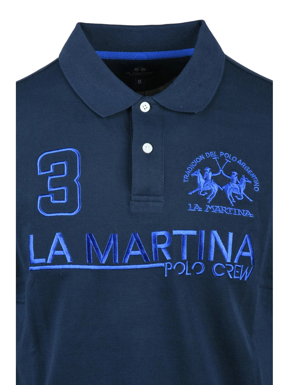 Blue Cotton Polo