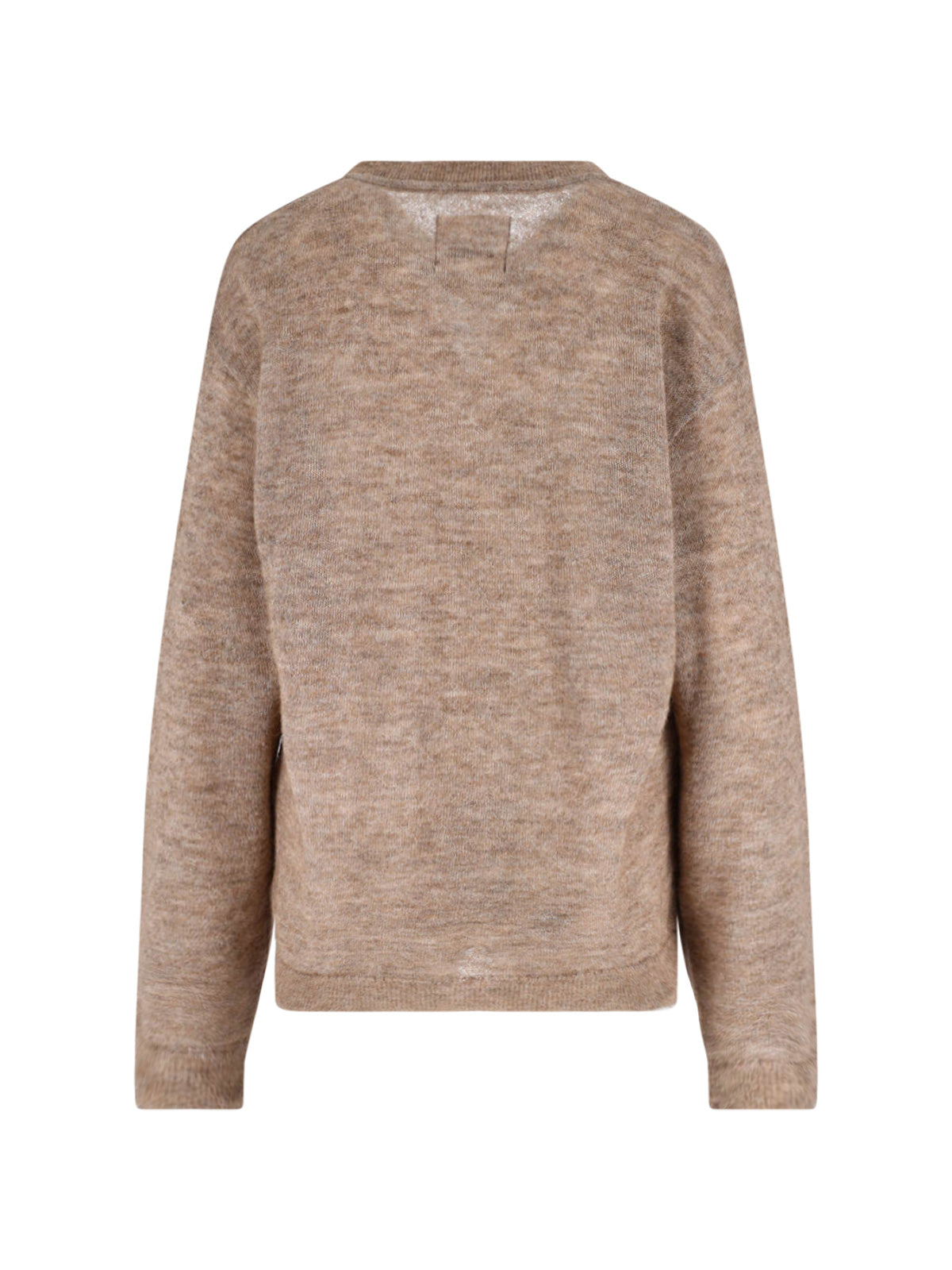 Alpaca Blend Sweater, Beige