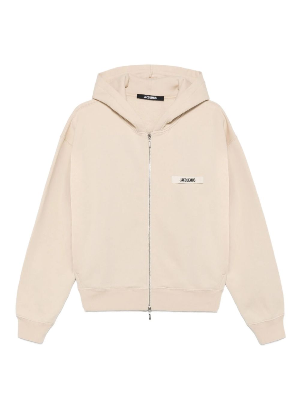 Cropped Zip-Up Hoodie