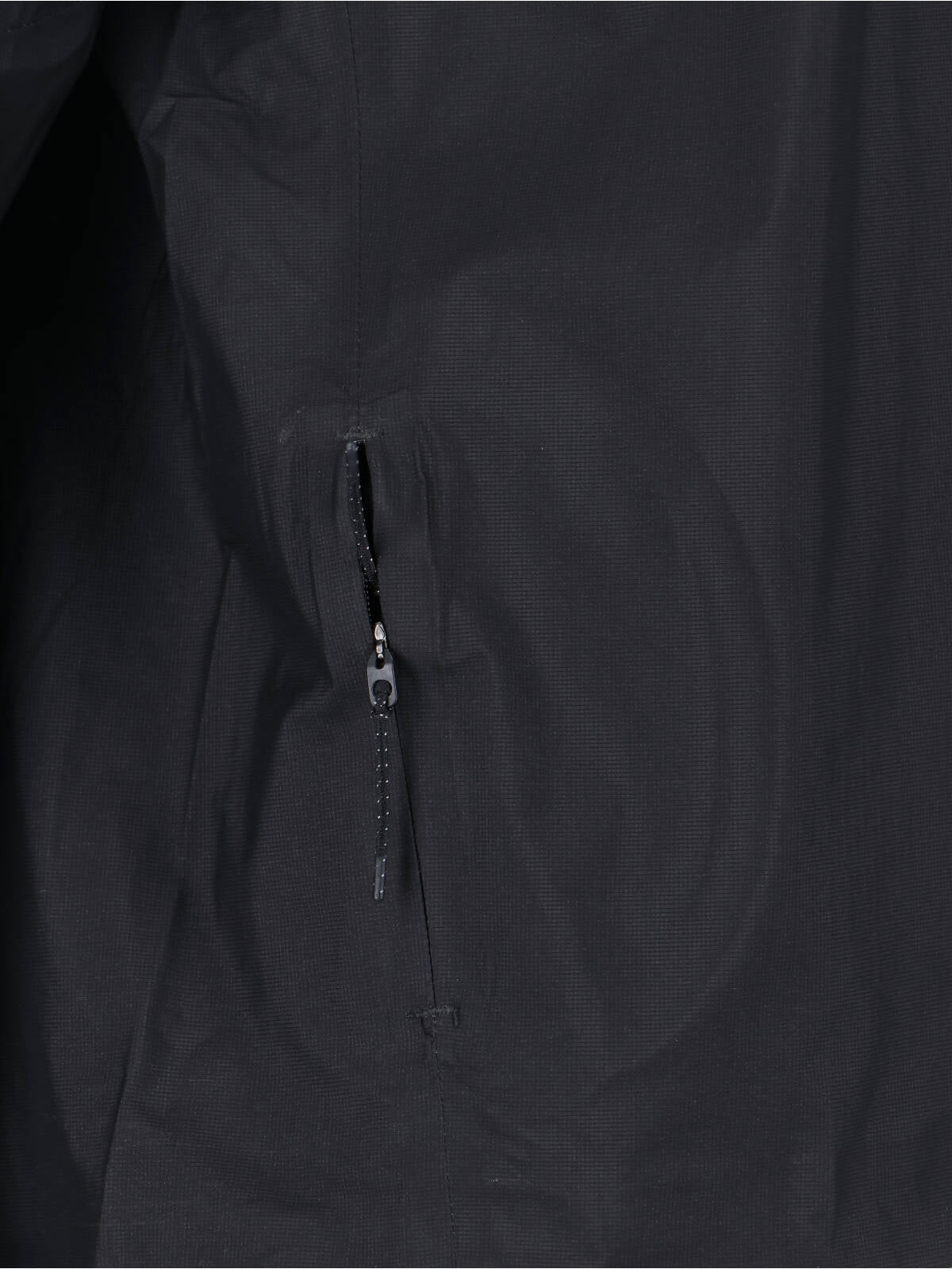 Black Pertex Functional Hooded Zip Jacket