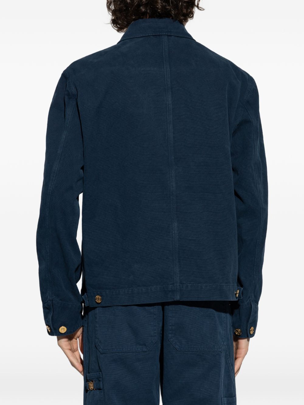 Structured Silk And Nylon Jacket