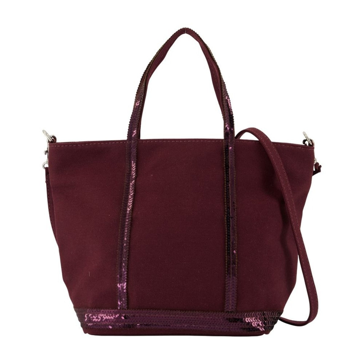S Shopper Bag - Cotton - Purple