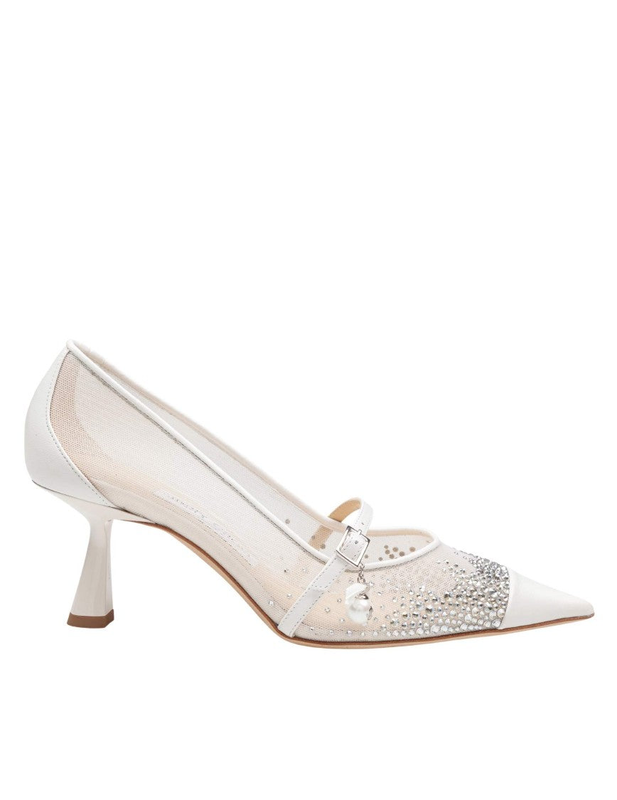 Aren 65 Tkw Mesh And Leather Pumps