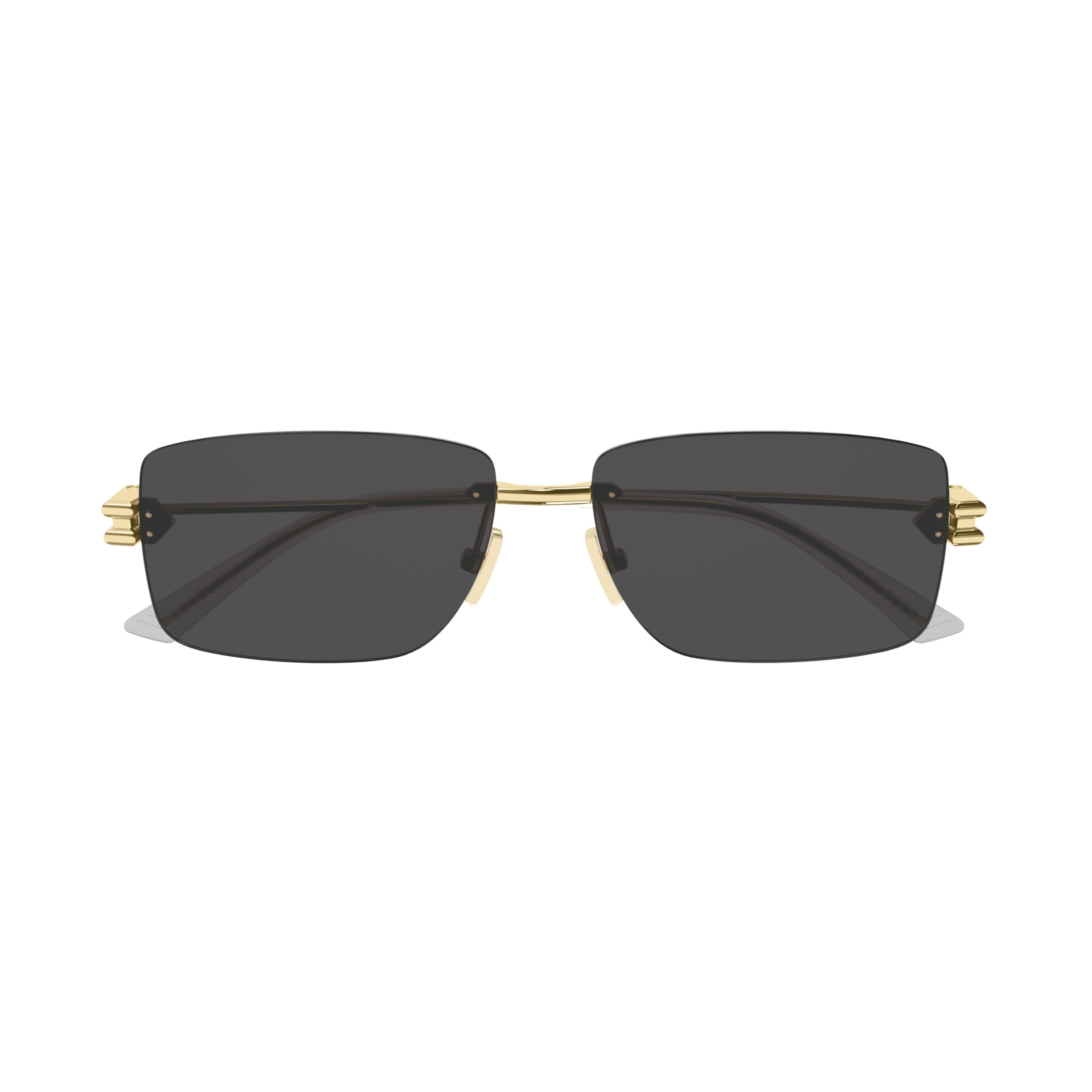 Bv1126s Rimless Rectangular Sunglasses