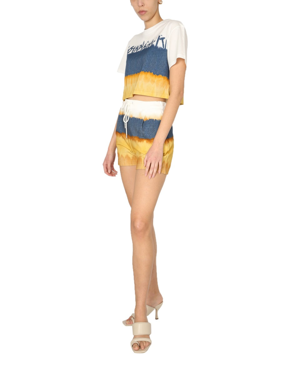 Relaxed Fit Cotton Shorts