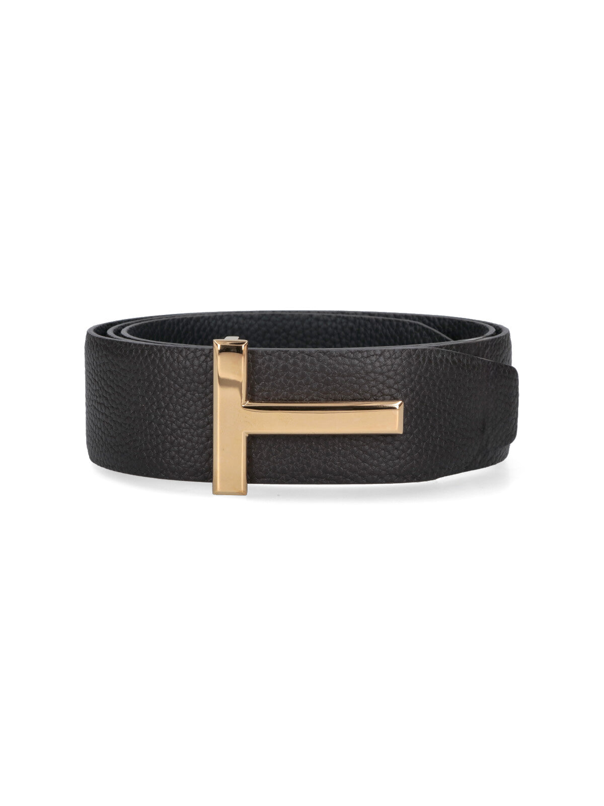 Brown "T Icon" Belt