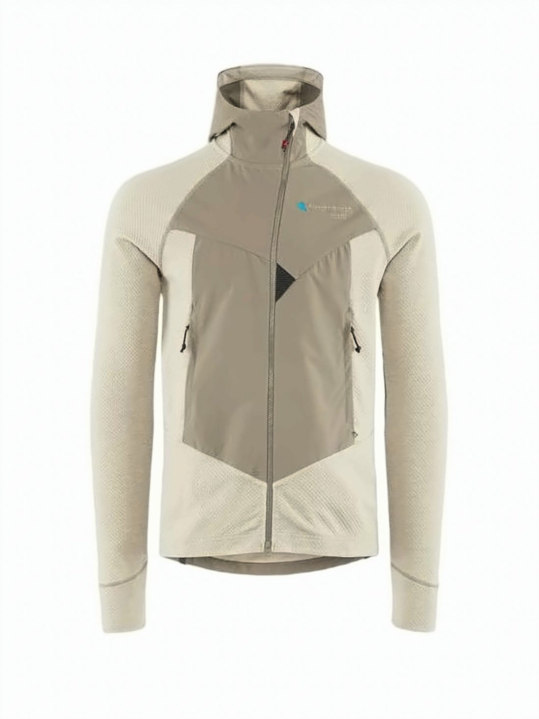 Two-Tone Textured Knit Klattermusen Jacket