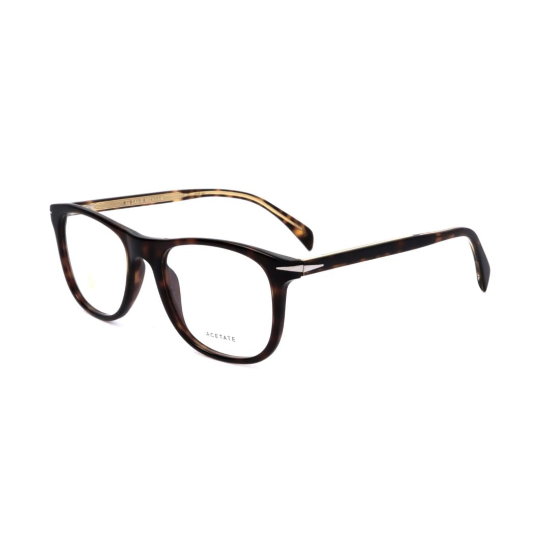 Db 1051 Classic Rectangular Tortoiseshell Frame Eyeglasses