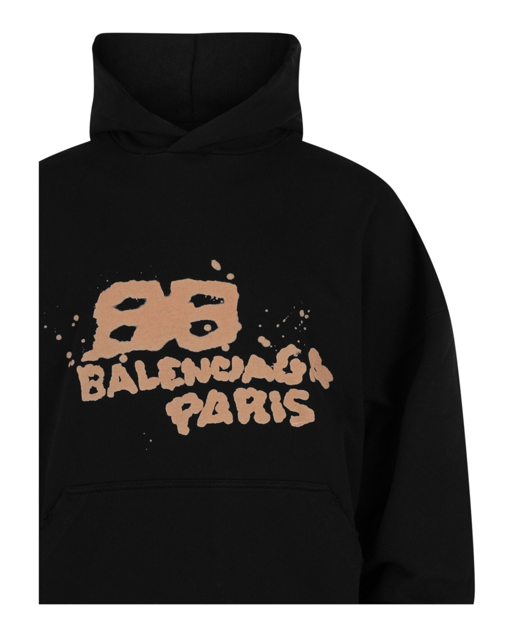Hand Drawn Bb Icon Cotton Hoodie