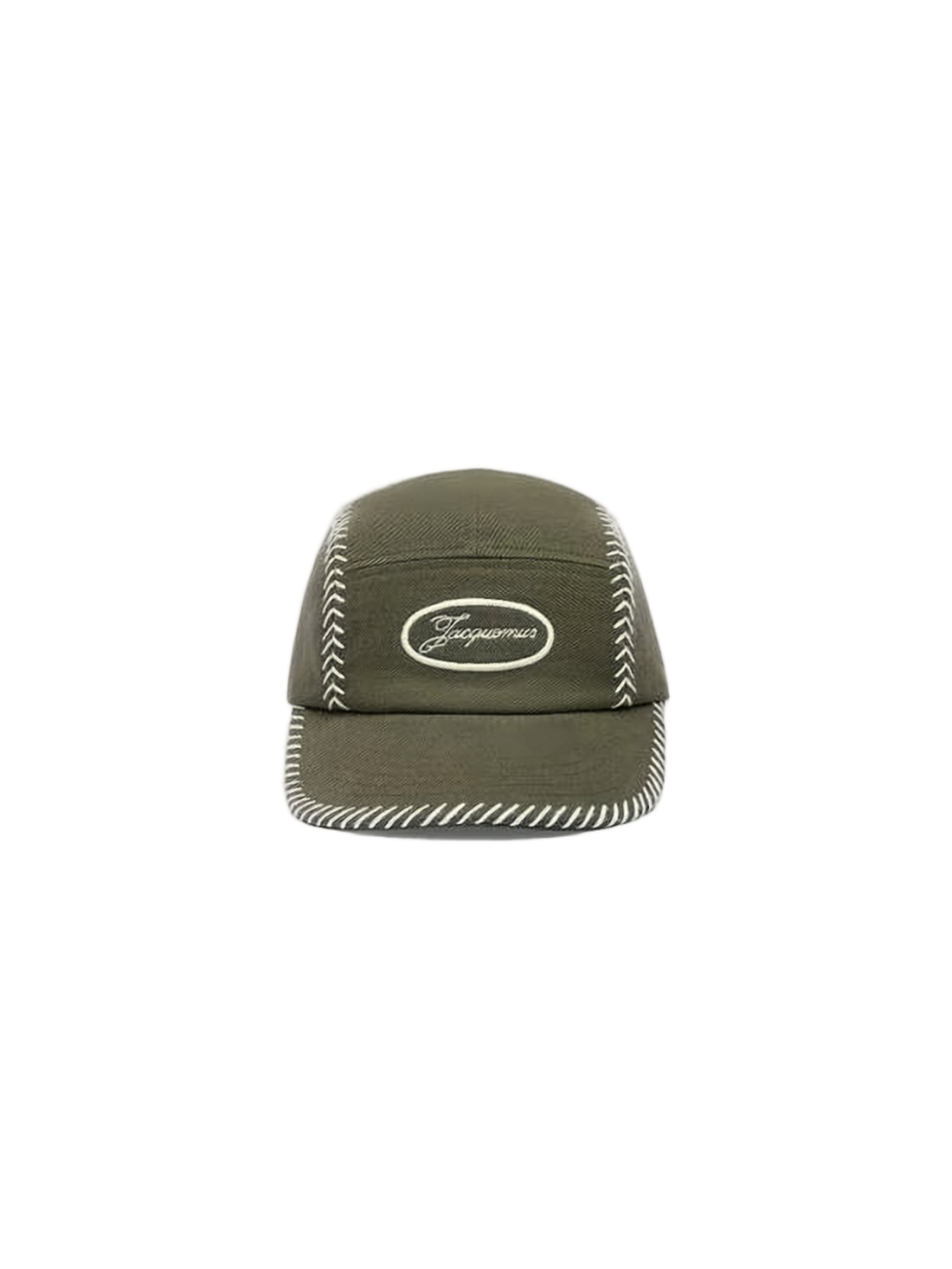 Structured Olive Green Jacquemus Cap