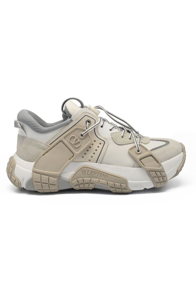 Suede And Fabric Valentino Wod Sneakers