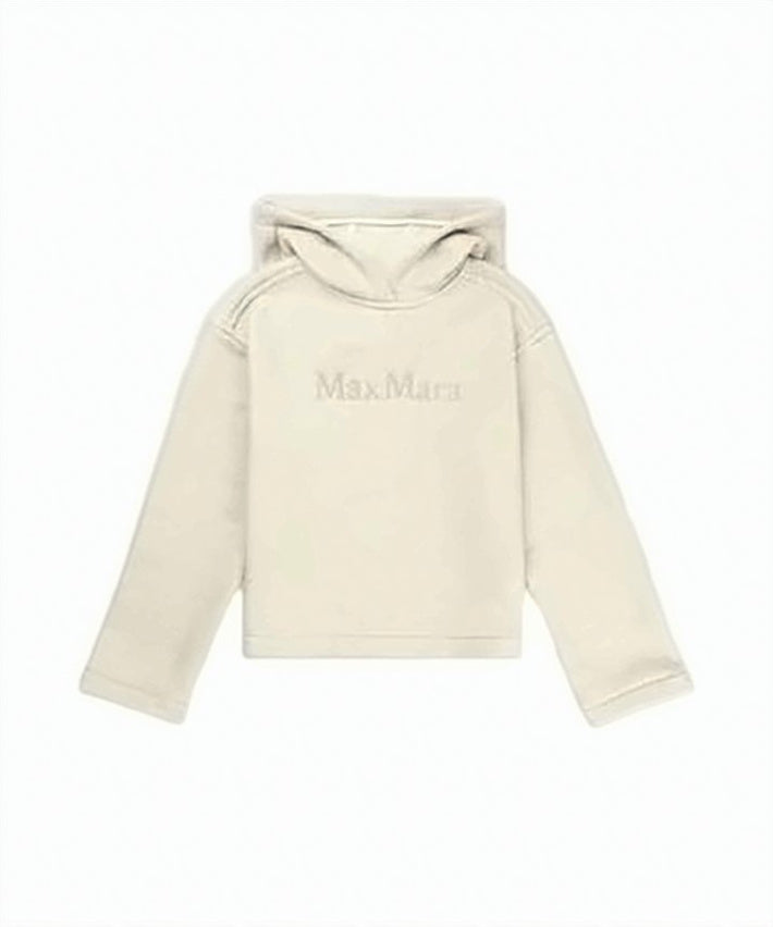 Soft-Cropped Hoodie with Subtle Branding