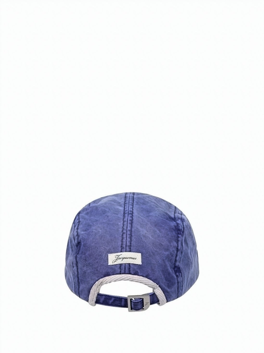 Washed Cotton Five-Panel Cap with Embroidered Logo