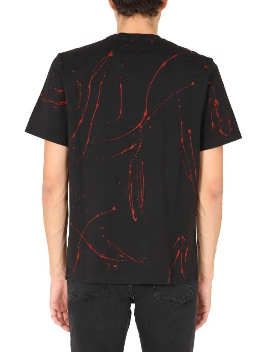 Graphic Doll Face Printed Crew Neck T-Shirt