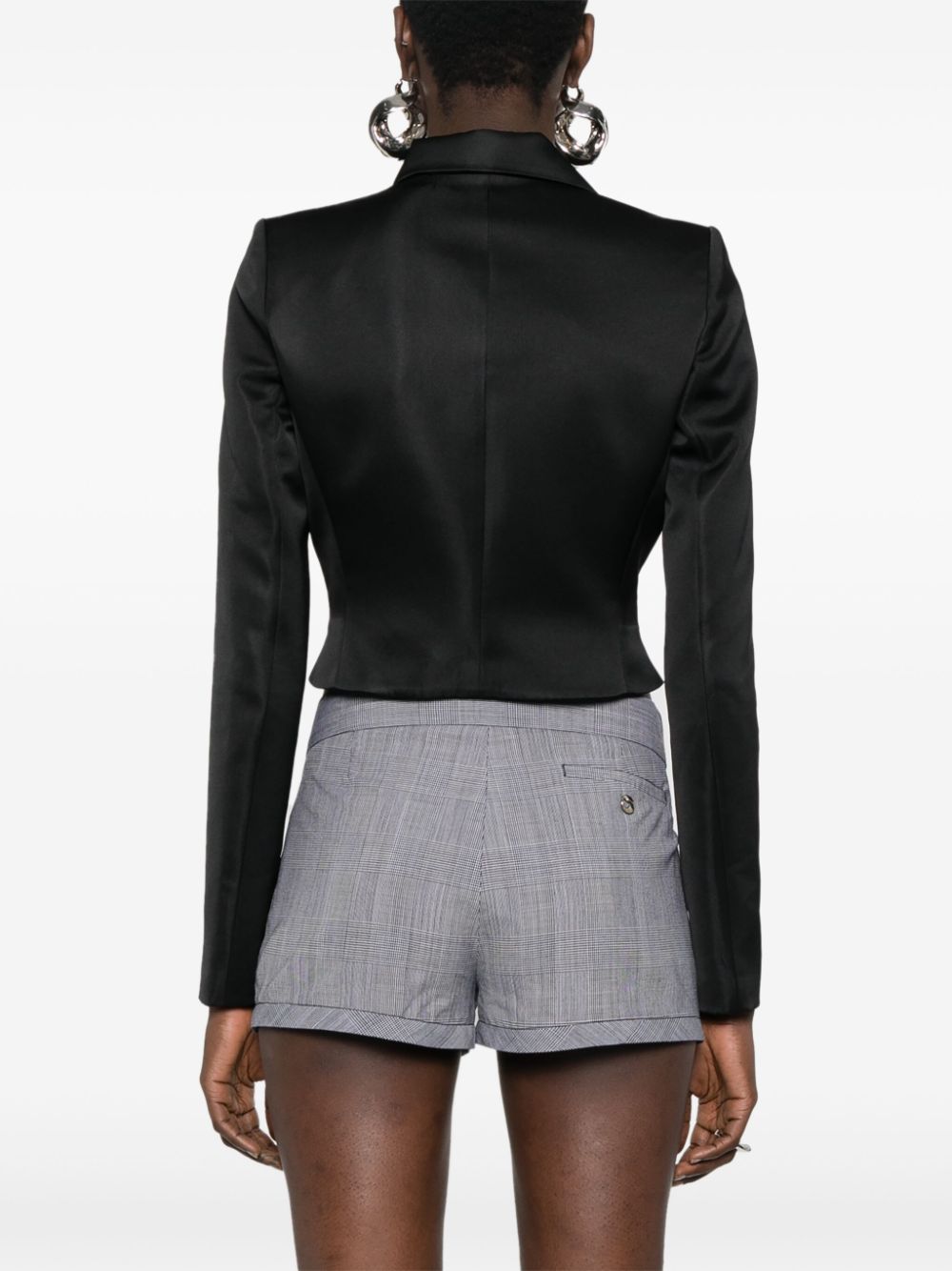 Black Satin Finish Jacket