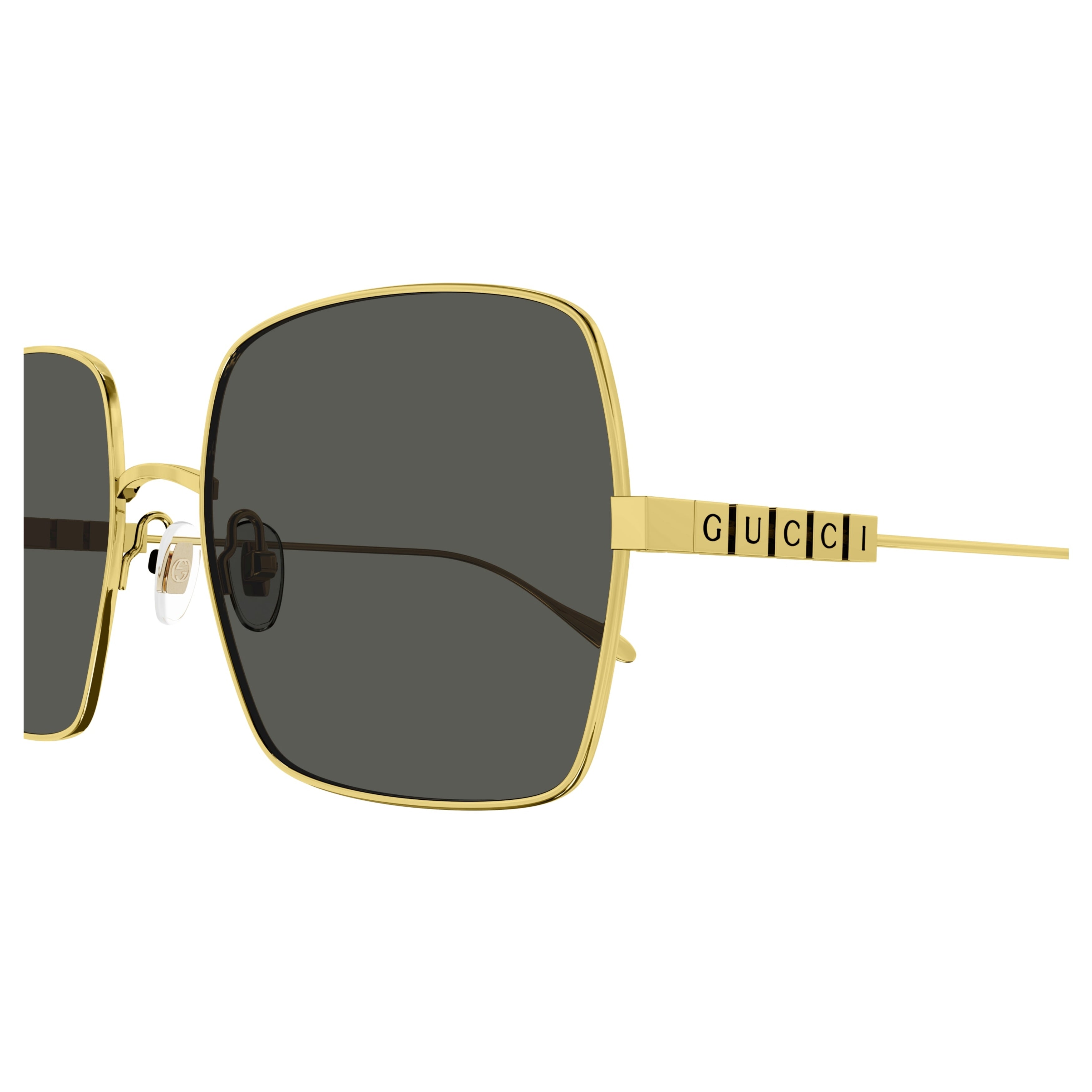 Gg1434s Square Metal Frame Sunglasses