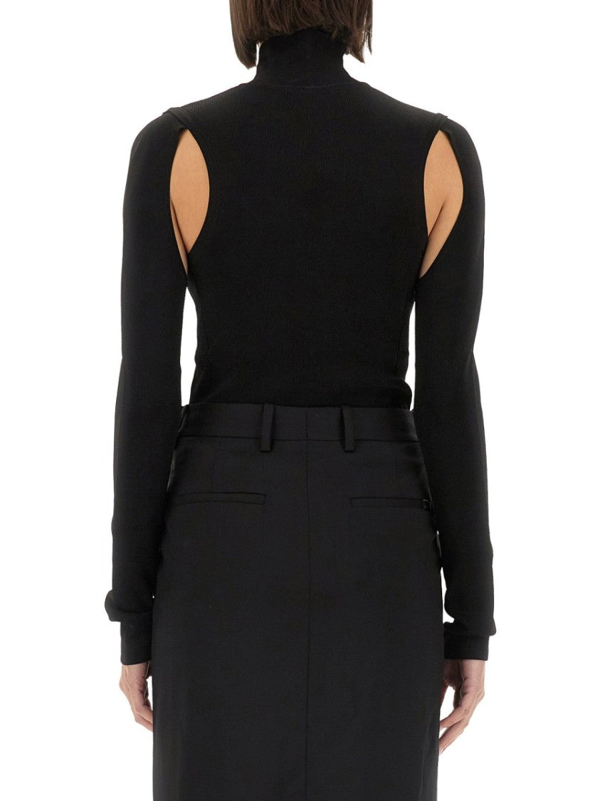 High Neck Slim-Fit Top