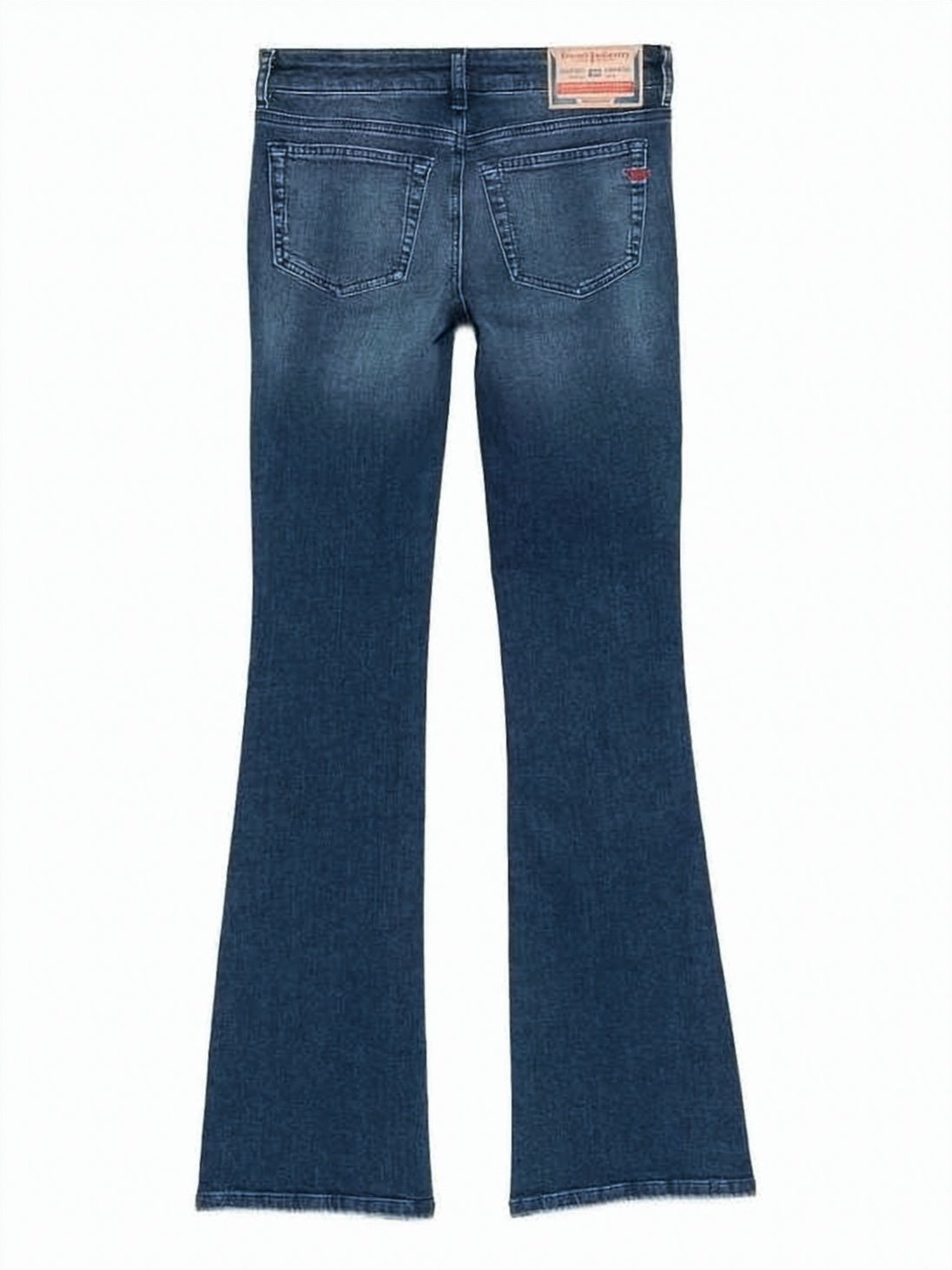 Classic Bootcut Jeans with Subtle Fading