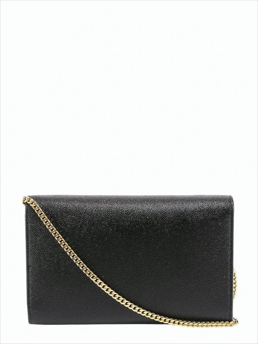 Structured Calf Leather Shoulder Bag