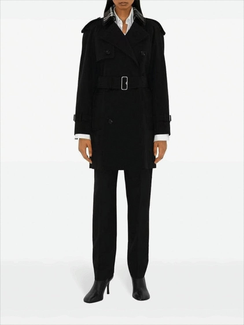 Tailored Mid-Length Trench Coat
