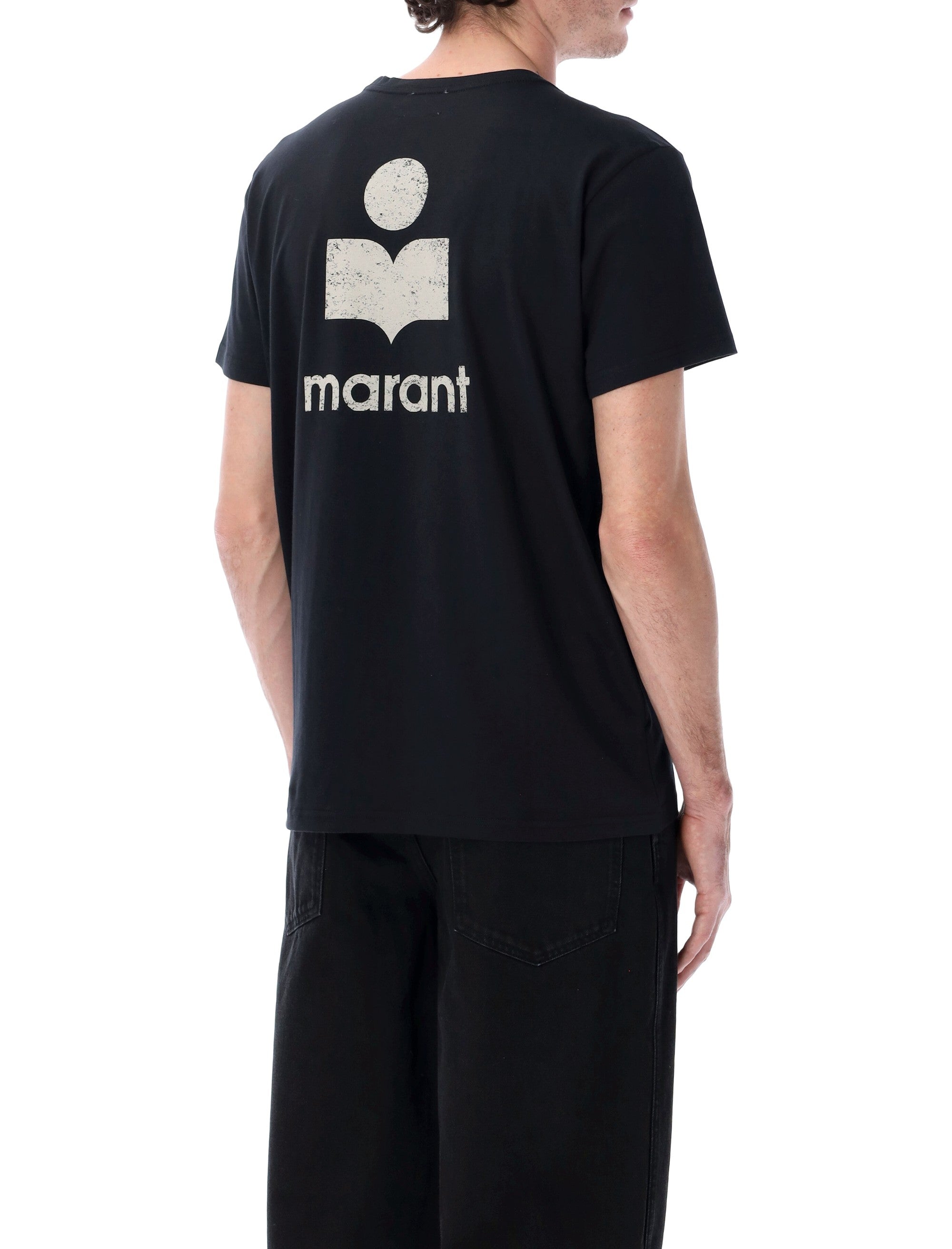 Marant Zafferh Cotton Logo T-Shirt