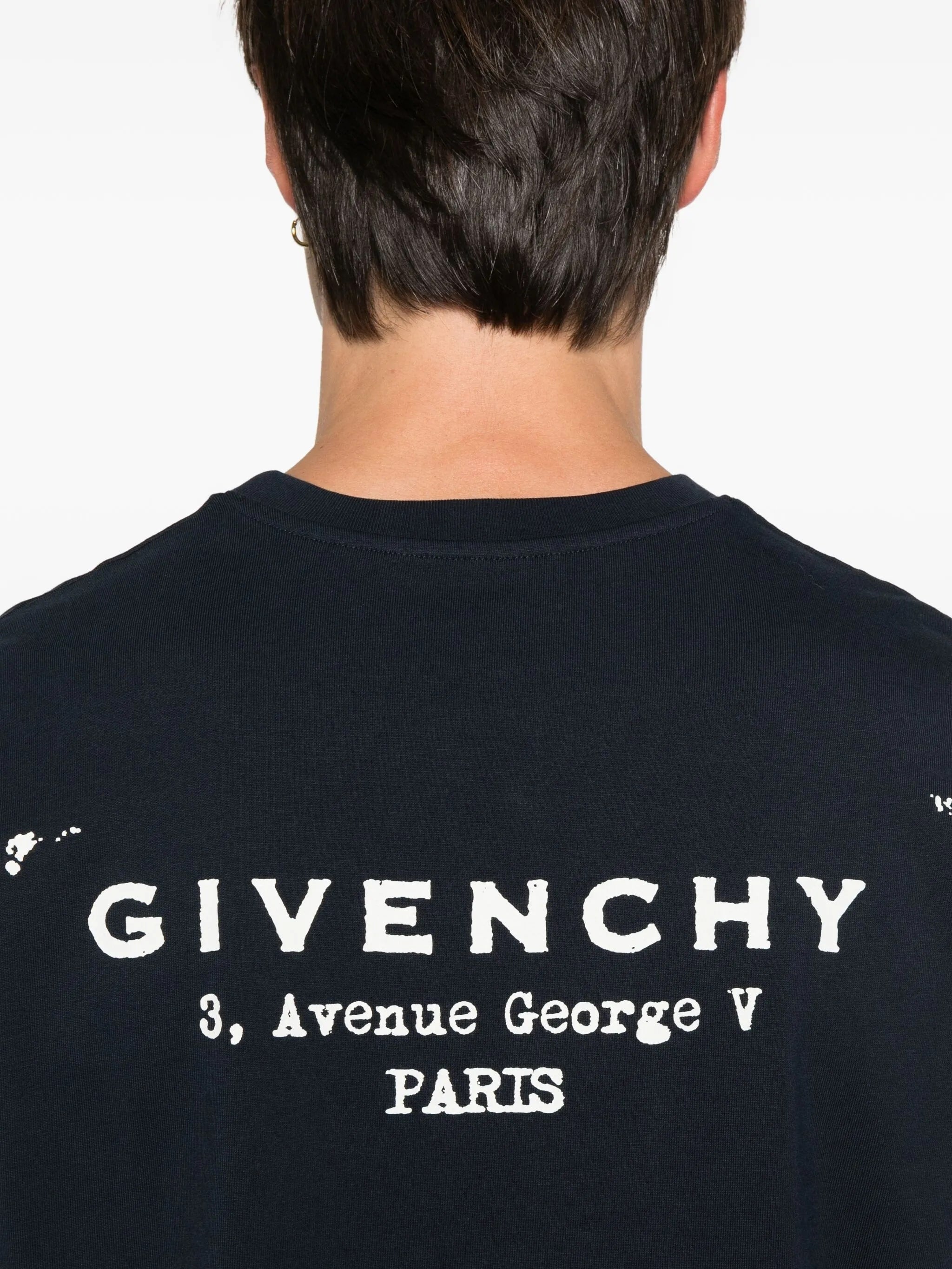 Black Regular Fit Bold Logo T-Shirt