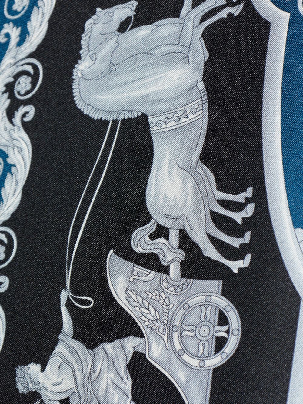 Baroque-Inspired Silk and Nylon Shirt