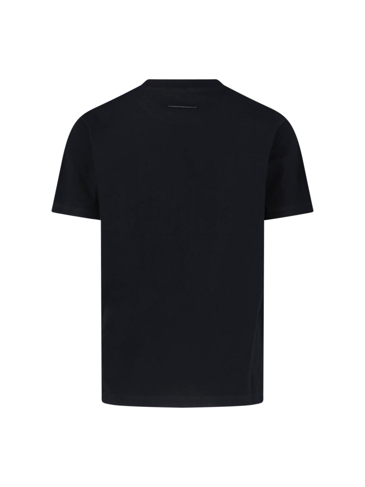 Minimalist Cotton Tee with Contrasting Logo