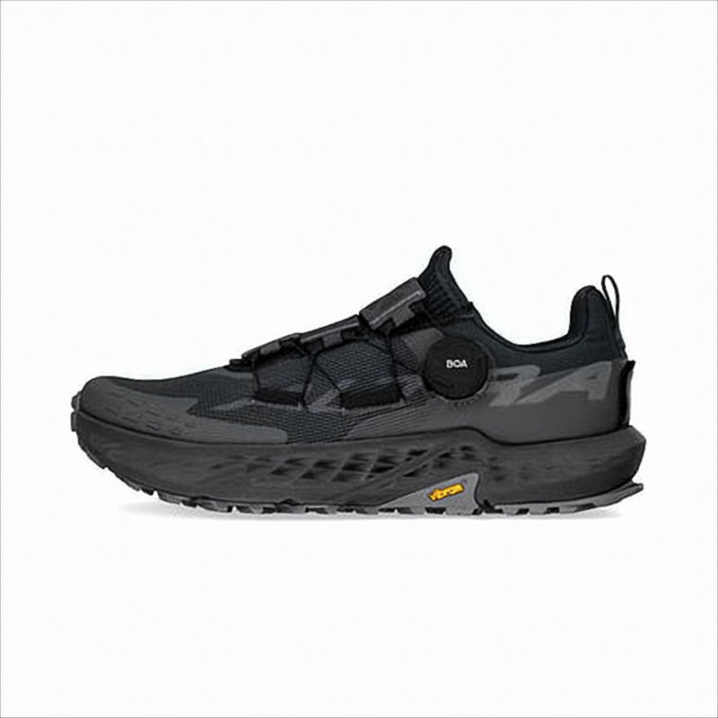Black Mesh Sneakers with Vibram Sole