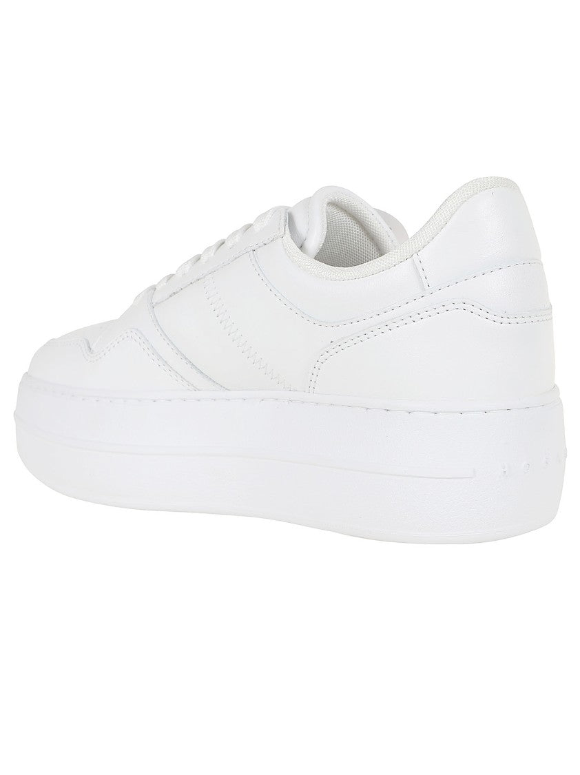 White Leather Sneakers