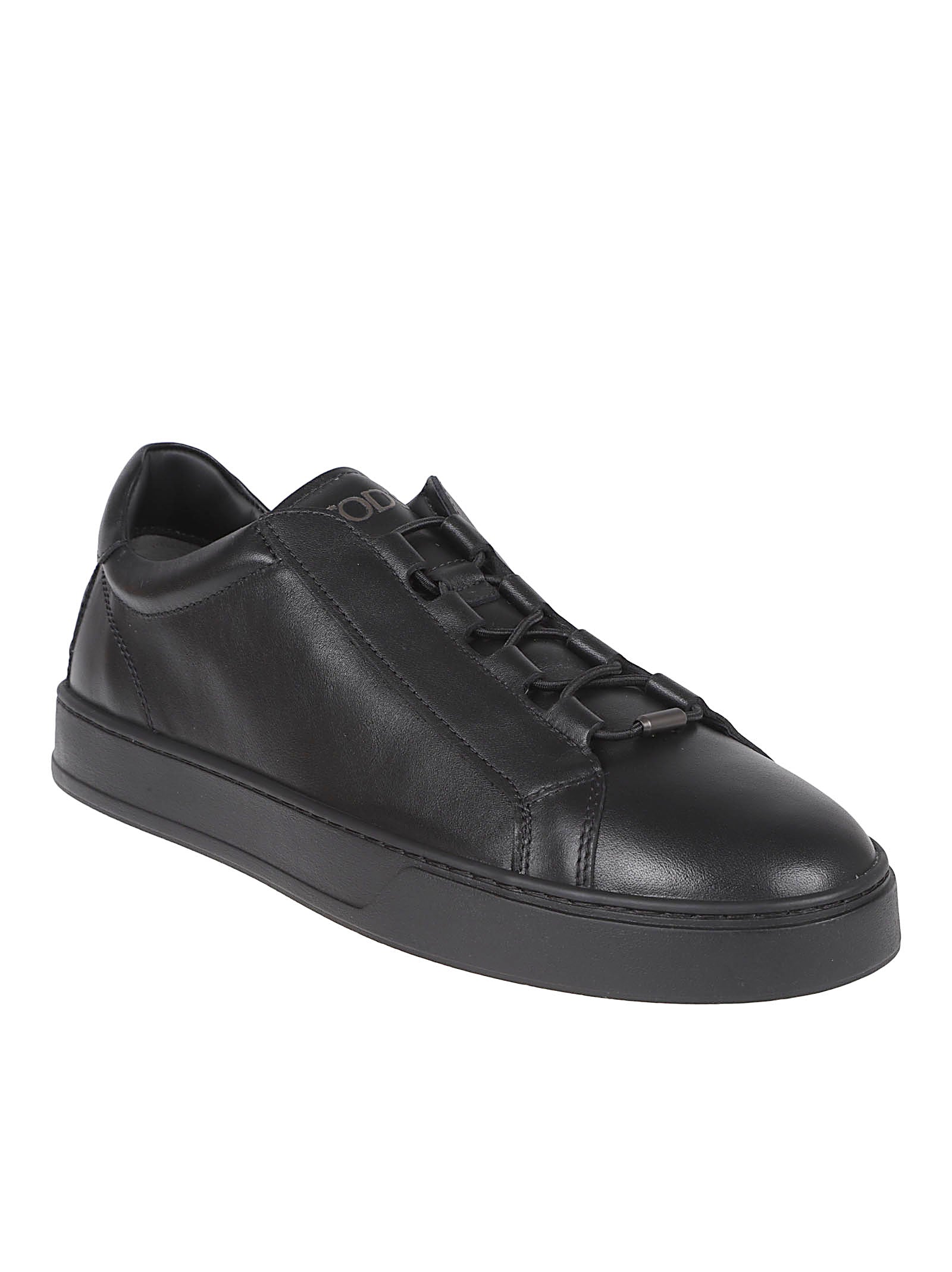 Low-Top Calfskin Leather Sneakers