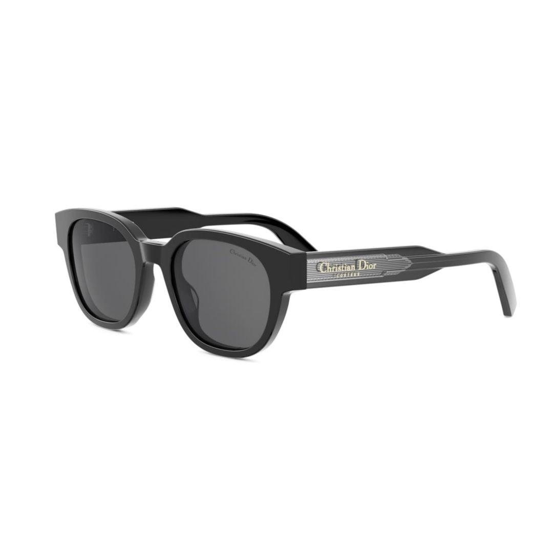 Christian  Label R1i Bold Rectangular Frame Sunglasses