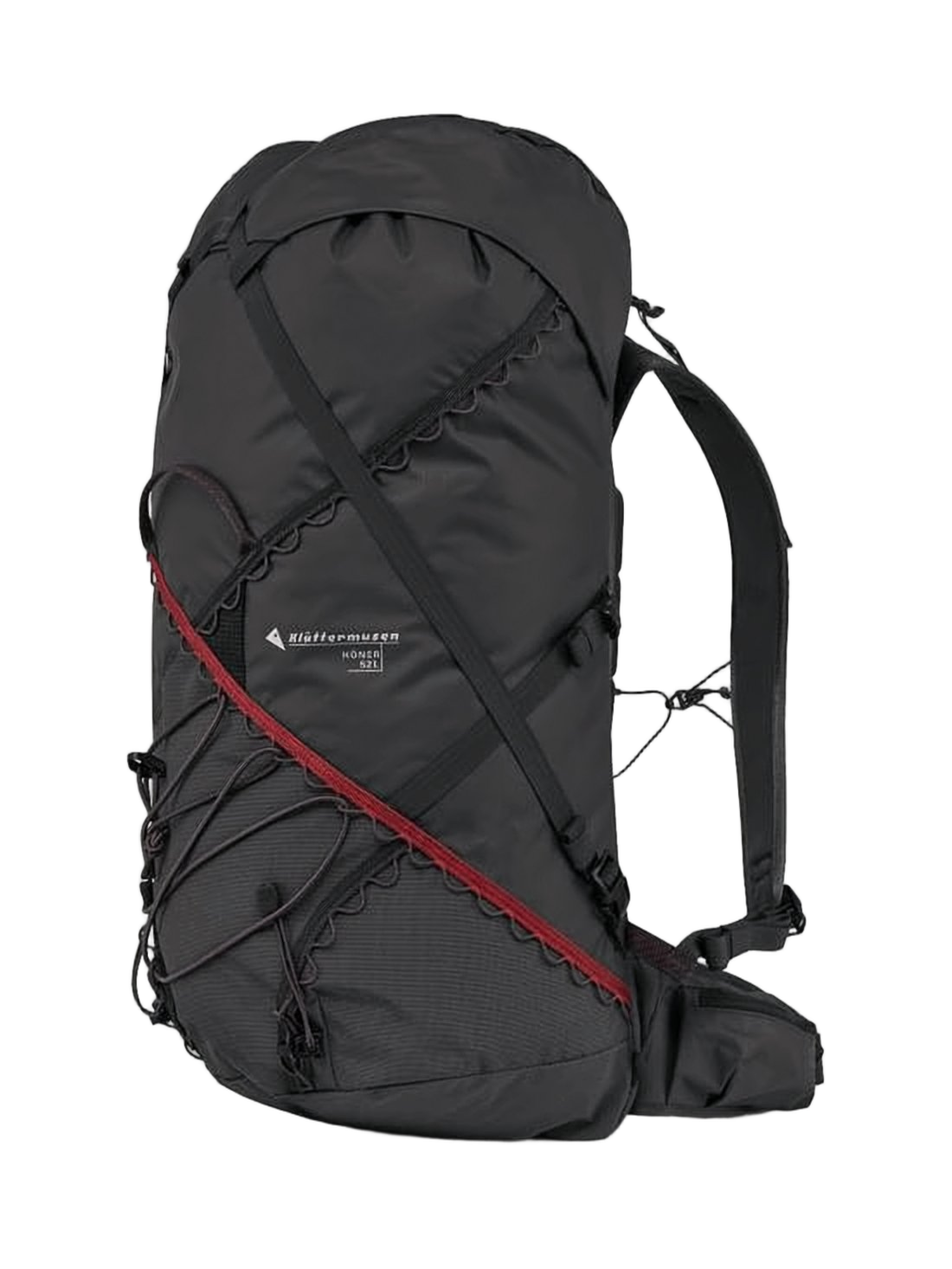 Streamlined Black Polyamide Klattermusen Backpack