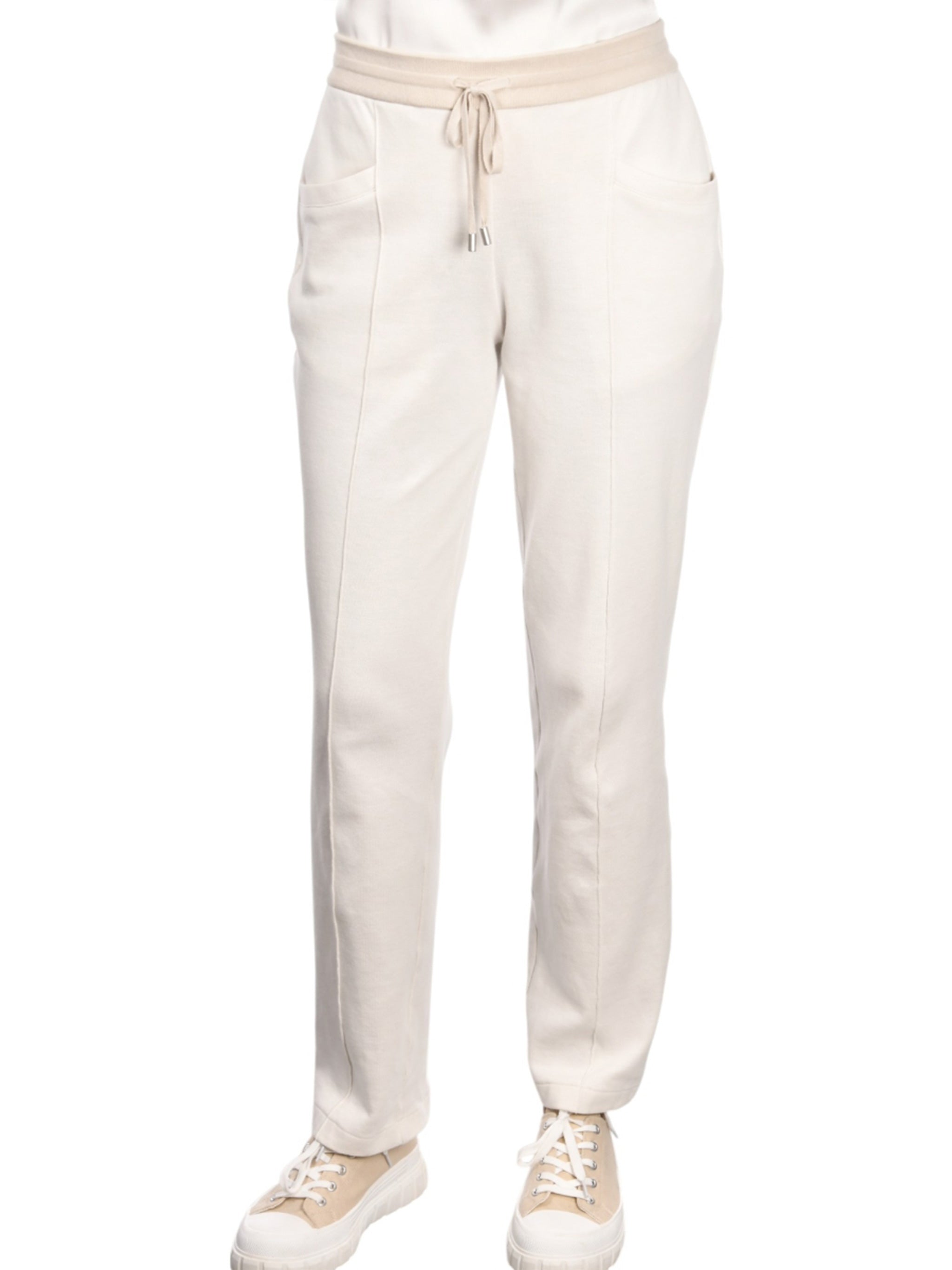 Black Pantalone Relaxed Straight Cotton Pants