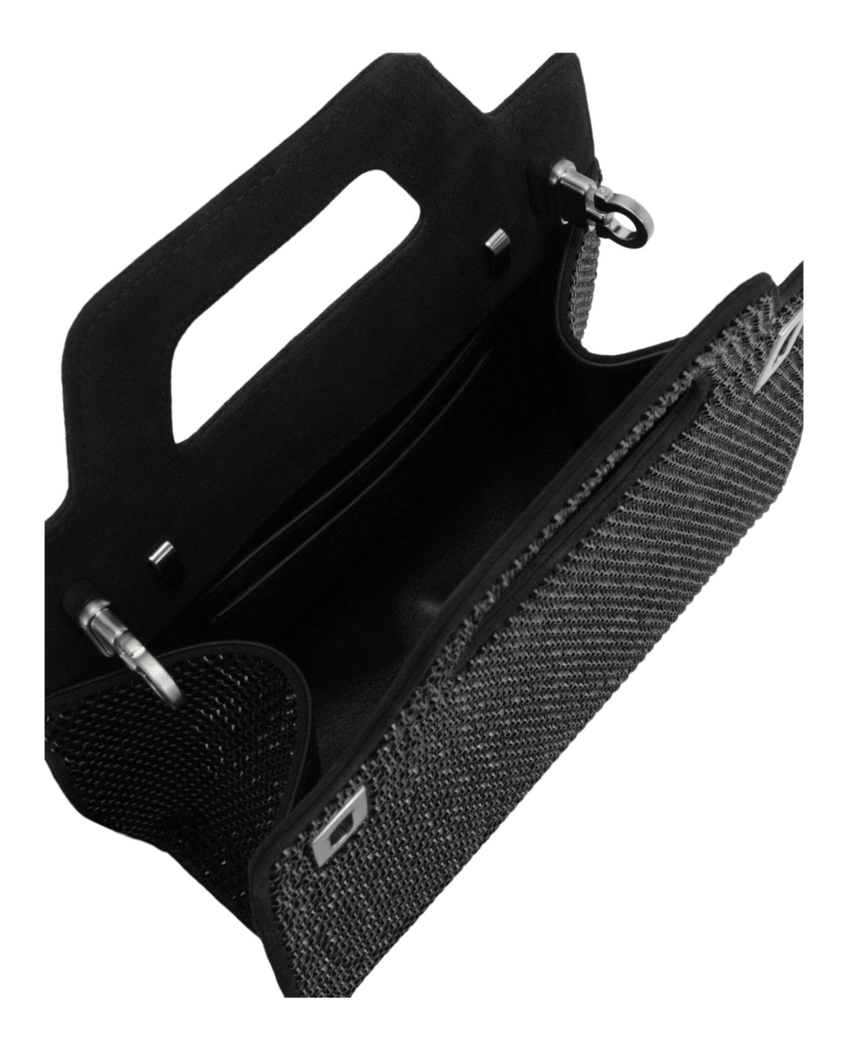 Wanda Mini Stain And Strass Top-Handle Bag