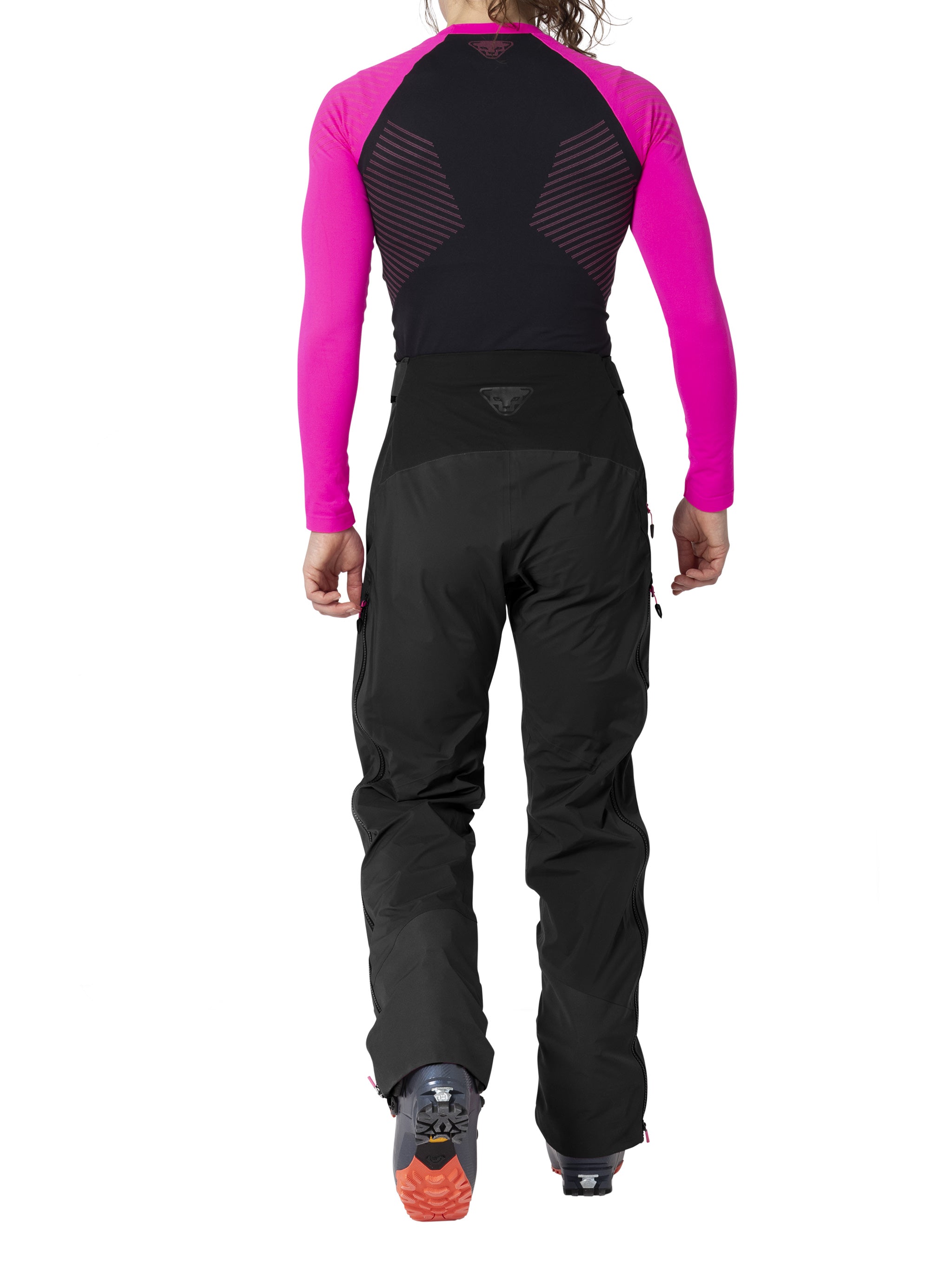 Blacklight 3L High-Waisted Black Stretch Pants