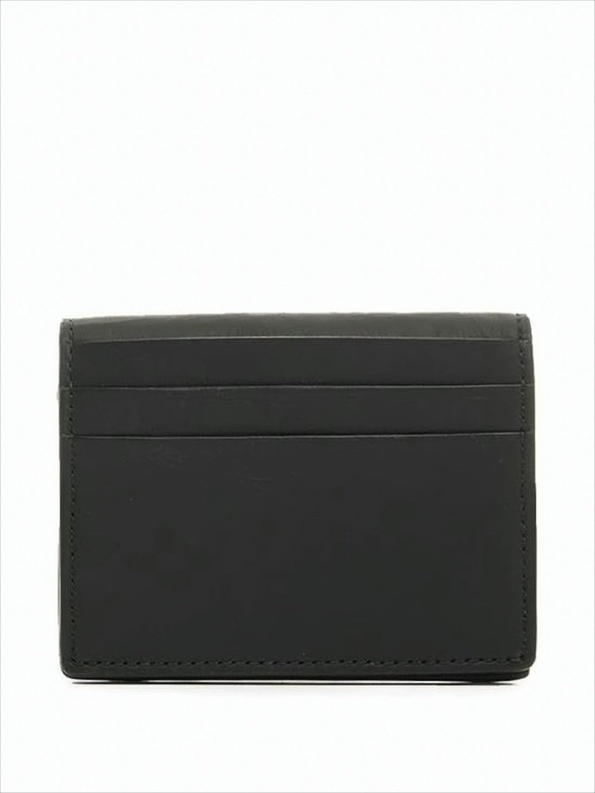 Compact Black Card Wallet With Minimalist Design