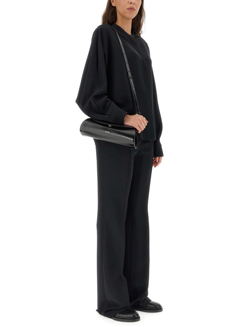 Relaxed-Fit Viscose Blend Shirt With Button Closure