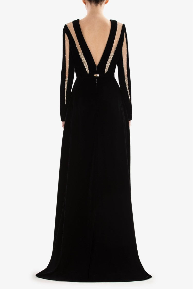 Velvet Long Dress