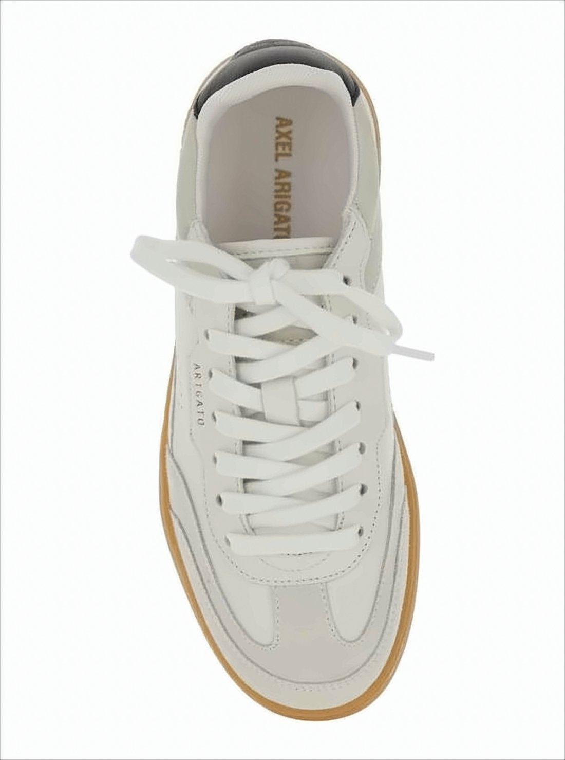 Low-Top Sneakers with Leather and Suede Paneling