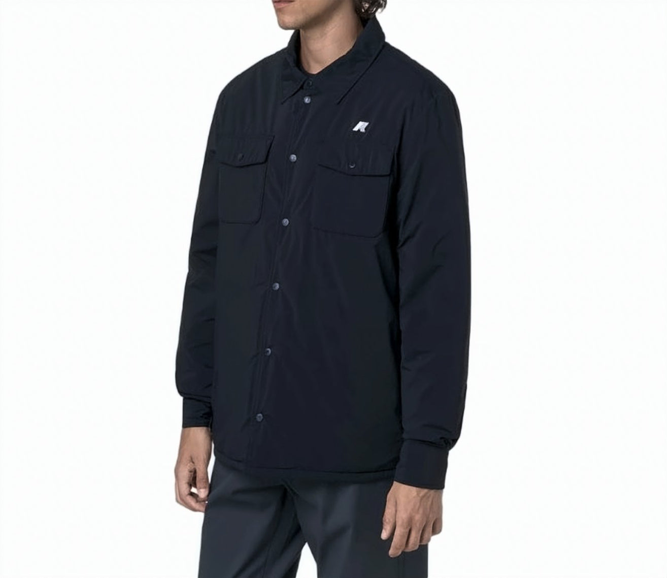 Umbert Plain Quilted Shirt Jacket