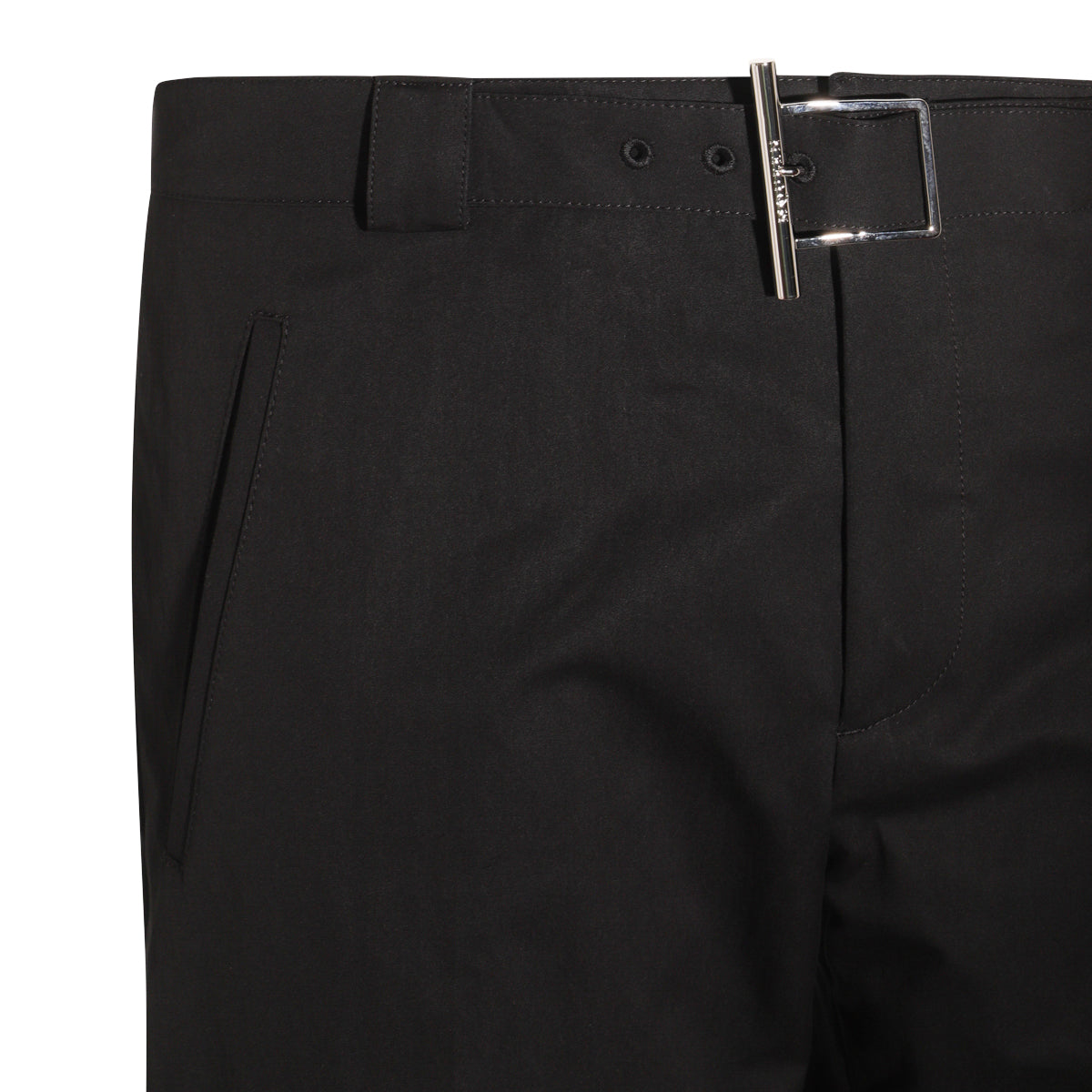 Black Cotton Pants