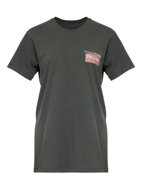 Relaxed Fit Cotton T-Shirt With Graphic Accent